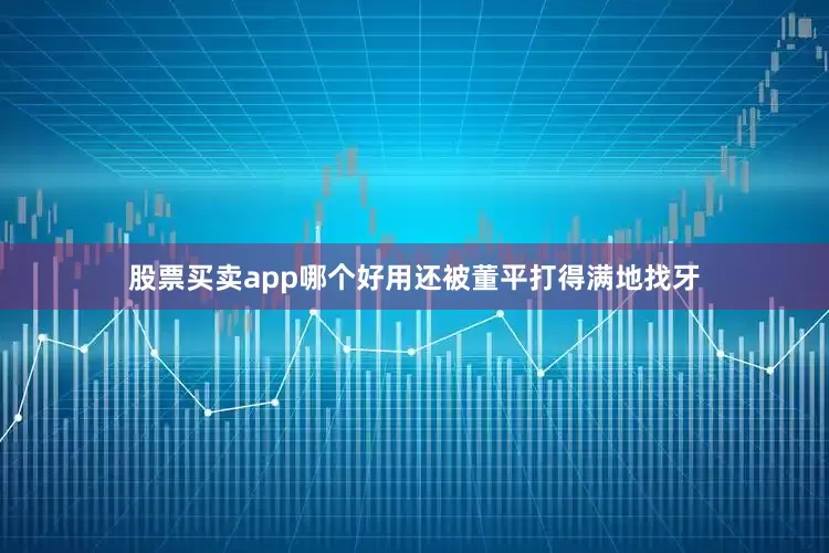 股票买卖app哪个好用还被董平打得满地找牙
