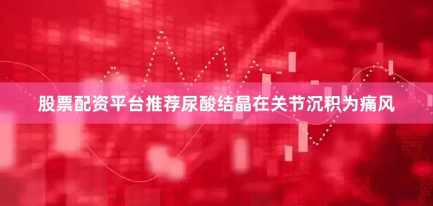 股票配资平台推荐尿酸结晶在关节沉积为痛风